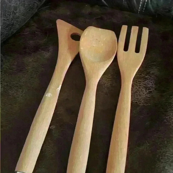 Set of wooden utensils‎ - Picture 3 of 3